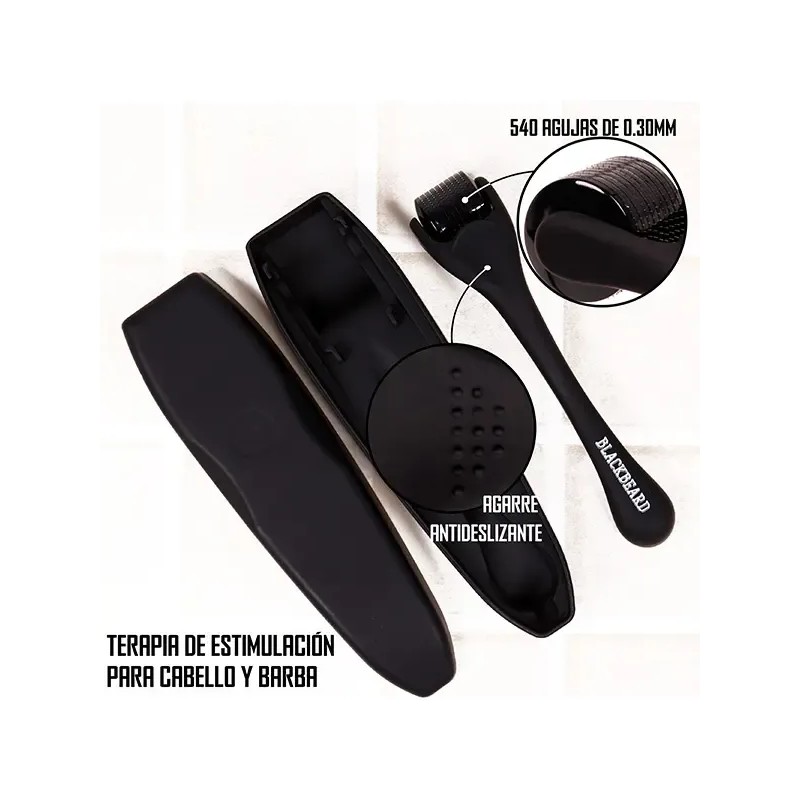 Dermaroller Blackbeard Barba Cabello Y Colageno Facial
