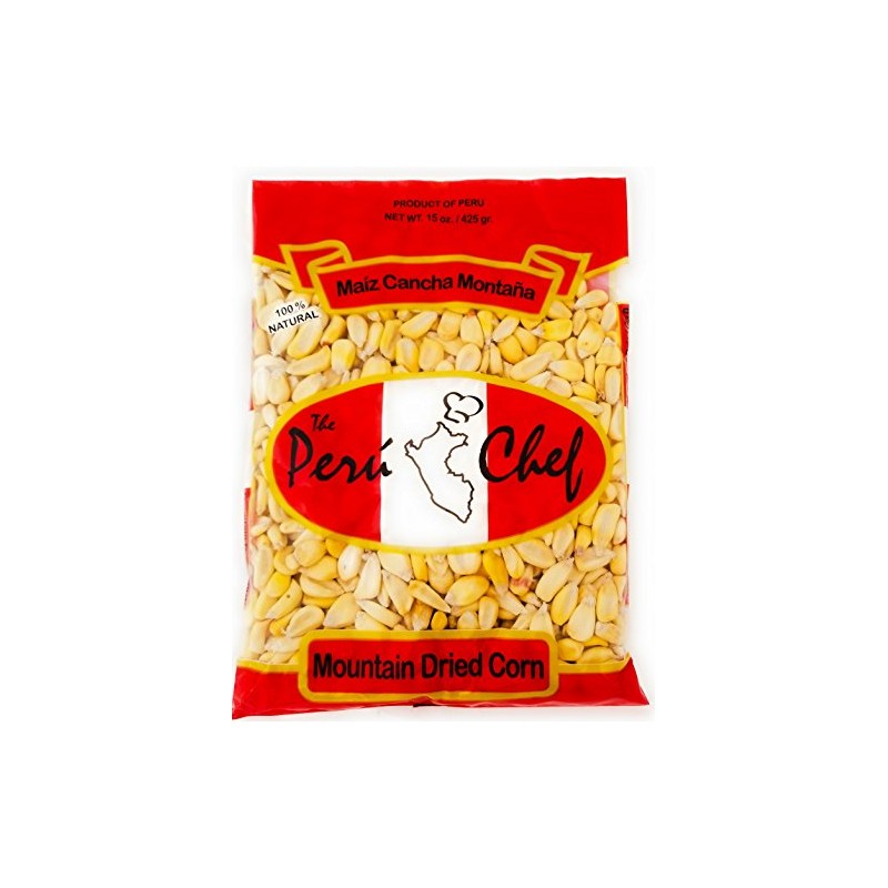The Peru Chef Maiz Chulpe (Chulpe Corn) Product of Peru
