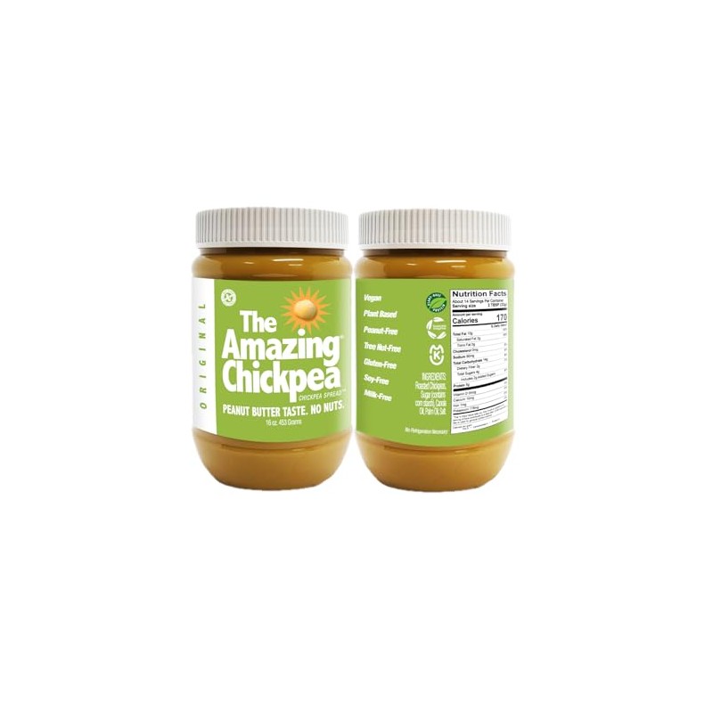 Original Chickpea Butter Spread (16 Oz) - 2PK