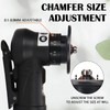 Pneumatic Chamfering Machine, 2-in-1 Mini Air Chamfering Tool, Pneumatic Chamfering