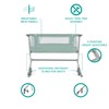 Dream On Me Skylar Bassinet and Bedside Sleeper in Mint,