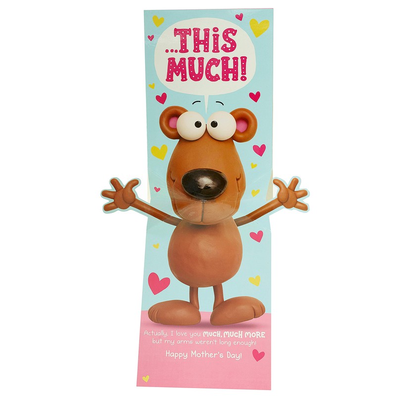 UK Greetings Mother's Day Card With Envelope - Pop-Up Design