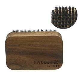 For Men - Men's Hand Wash Brush Made of Oiled Walnut Wood, A Nail Brush with Strong Bristles for Strong Men, Size: 75 x 50 x 30 mm, Made in Germany
