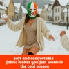KBCYRT Irish Balaclava, Green for Music Festivals and Winter Sports,