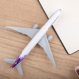 Bswath Model Plane 1:300 Scale Model Plane Hawaiian 777 Model Aircraft Metal Alloy Die-cast Airplanes for Gift and Collection