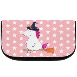 Parent-New Mr. & Mrs. Panda Cosmetic Bag Unicorn Witch, red, Hand drawn