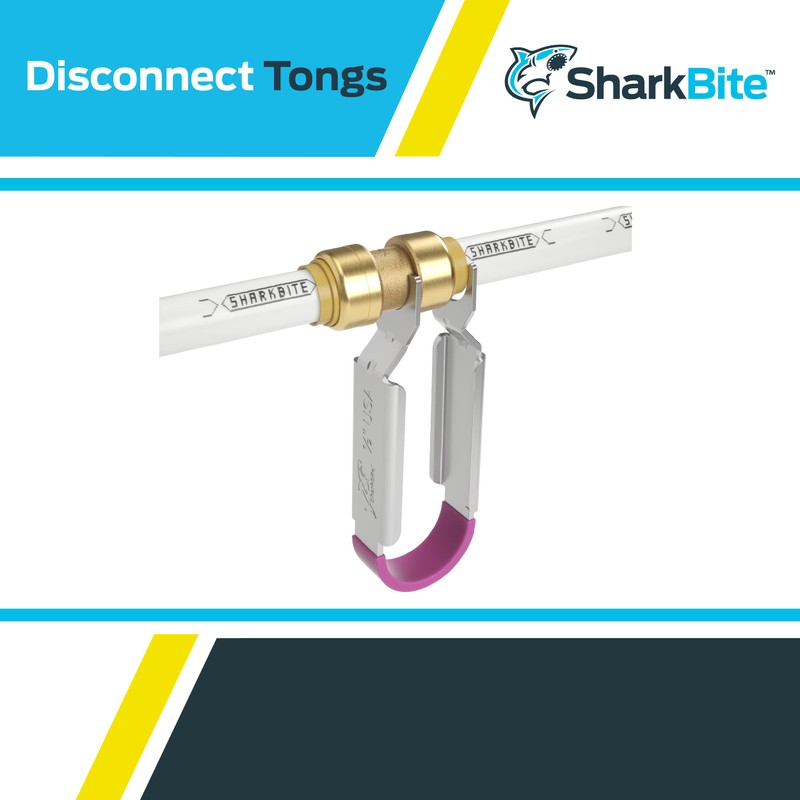SharkBite 1/2 Inch Disconnect Tongs for Push to Connect Brass