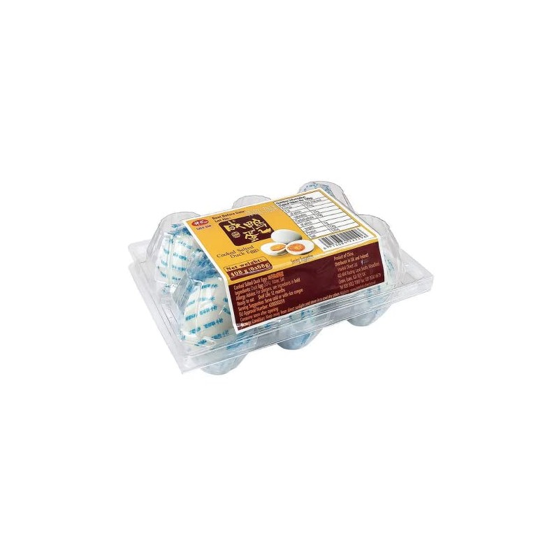 Shen Dan Cooked Salted Eggs 6 Pieces 408g