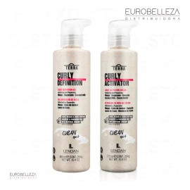 Lendan Terra Curly Activador + Gel Definición De Rizos 275ml