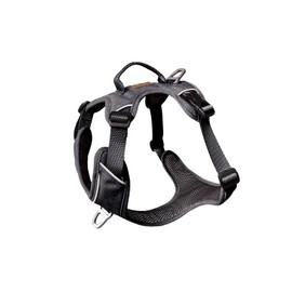 KYFLIE - Momentum Harness - Dog Harness For Walks & Outdoor Activities - Breathable & Adjustable - Pulling & Non-Pulling Attachment Points - Control & Assistance Handle - M - Urban Dark Grey