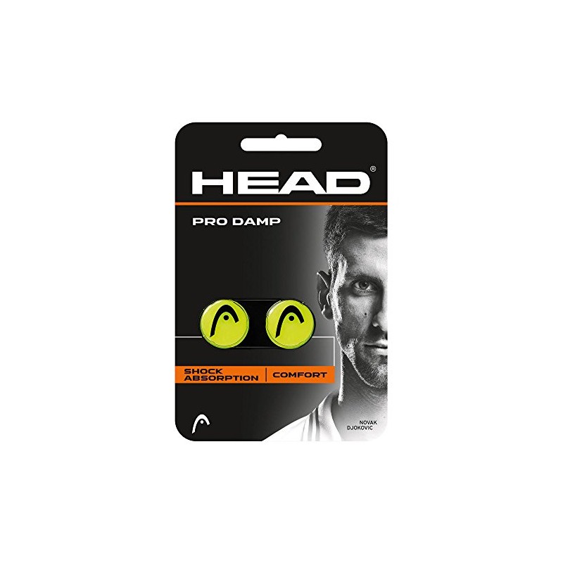 HEAD-Pro Damp Tennis Dampener (Yellow/Black)