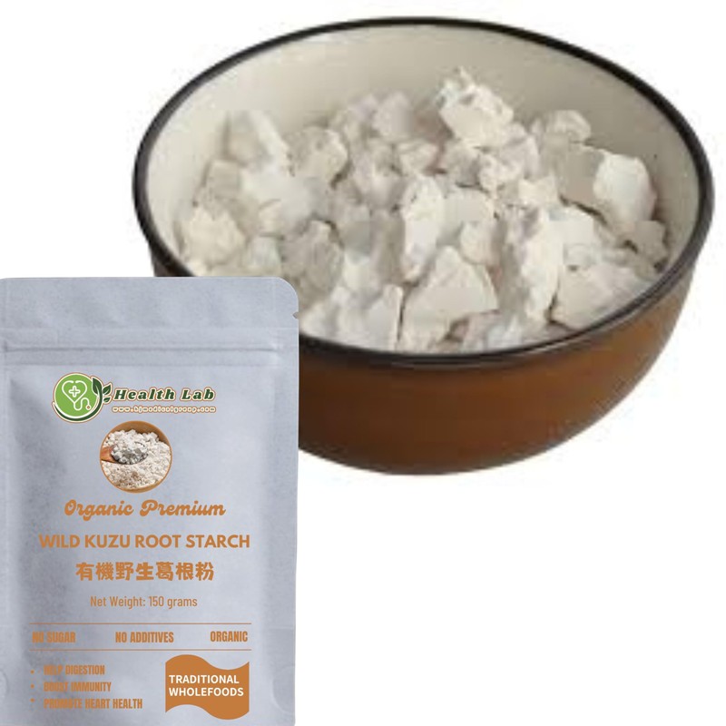 Health Lab - Organic Premium Wild Kuzu Root Starch, 150g,