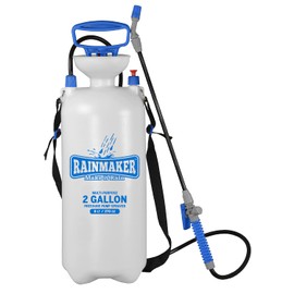 Rainmaker Multi-Purpose Pressure Pump Sprayer - For Home and Garden Applications, Easy-Pour No Mess Funnel Top, 2 Gallon