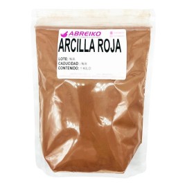 🔥 Arcilla roja 1 kilo tipo de piel universal  Vitaminas y Minerales