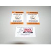 Snack Attack SODA VENDING MACHINE (2)Decals "WARNING Do Not Tip
