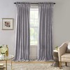 Elrene Home Fashions Korena Tie-Top Crushed Velvet Window Curtain Panel,