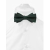 axy Men's Bow Tie Pre-Tied Confirmation Adjustable Wedding Colour FLI4B,