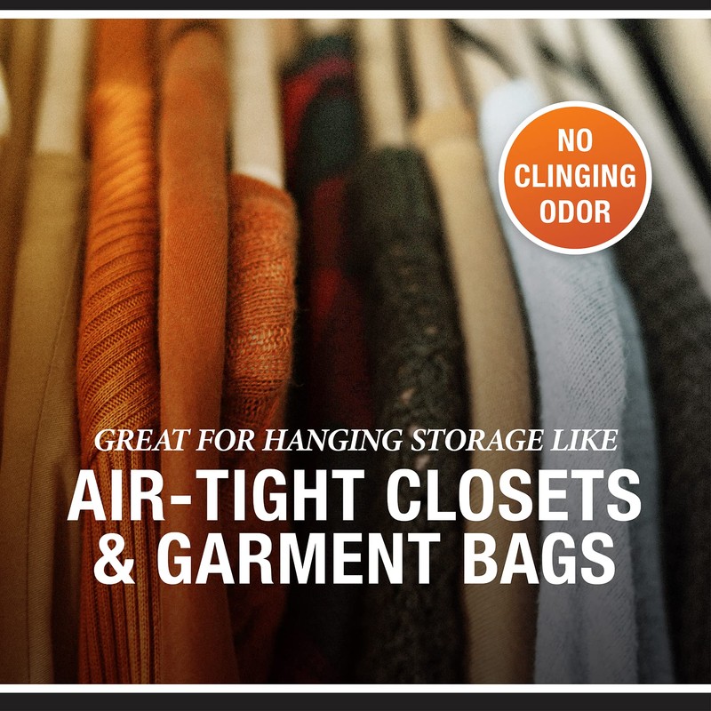 NO-Moth Closet Hanger Refills - Moth Cakes for Hanger Storage,