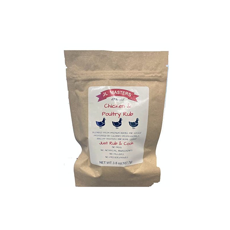 JL Masters All Natural Meat Rub - for Chicken &