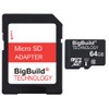 eMemoryCards 64GB Ultra Fast 80MB/s microSDXC Memory Card Compatible with
