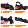 Utility Straps Tie Down Straps with Buckle Quick-Release Adjustable Nylon