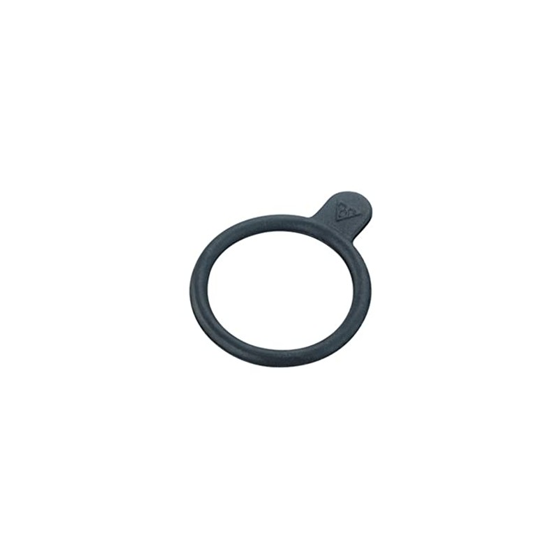 Topeak Rubber Strap-White/RedLite II (Small), Unisex, Adult, Black, One Size