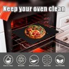 4Pcs BBQ Mats, Universal Oven Liners for Bottom of Fan