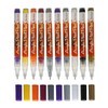 10PCS Nail Art Pen Set Colorful ABS Housing Nail Point