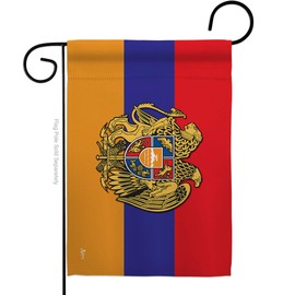 Armenian Flag Armenian Garden Flag Regional Support Armenia Nationality World Country Home Decor Banner Small Yard Gift, Made in USA