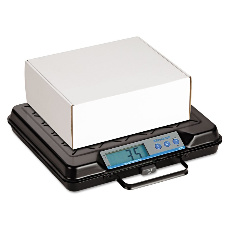 Brecknell GP250 Portable Electronic Utility Bench Scale 250lb Capacity 12