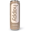 happy coffee canned mocha, caramel, vanilla latte, 11 oz. cans,