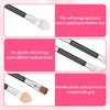 30Pcs Eyeshadow Smudge Brush, 2 In 1 Eyes Makeup Cosmetic
