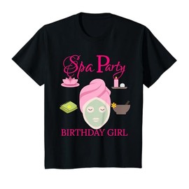 Kids CUTE: Spa Party Birthday Girl Theme Shirt Outfit Idea T-Shirt