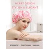 Years Calm Shower Caps For Women Reusable Waterproof，Pattern And Solid