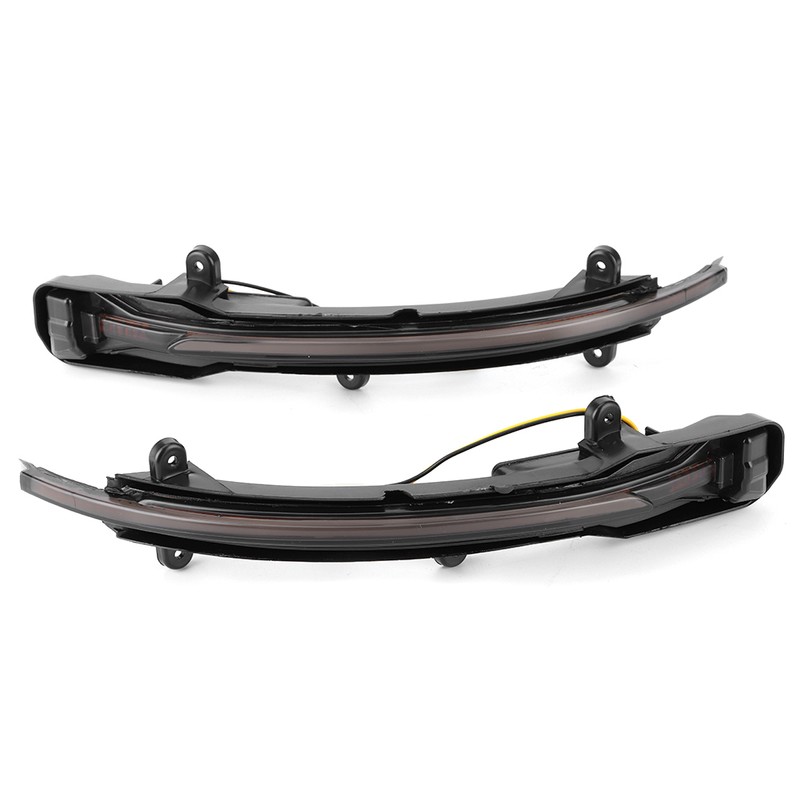 Rearview Backup Mirror Turn Signal Light Dynamic LED Indicator Fits