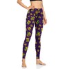 HQP Mardi Gras Leggings for Women Mardi Gras High Waist