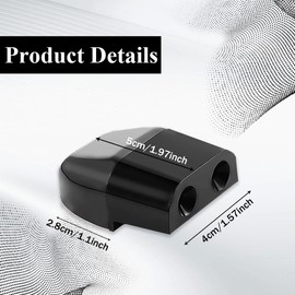 QZTYTY 2PCS Deer Whistles for Car, Deer Horns for Cars, Automotive Deer Warning Whistle Devices, Universal Whistle Save a Deer Avoids Collisions Animal Alert Car Accessories Fit Vehicles, Trucks, SUVs