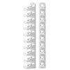 Wall-Mounted Baseball Cap Organizer for Hat Storage – Multi-Layer ABS