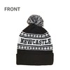 Newcastle Black and White Ski Hat - Stylish Winter Beanie