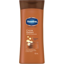 VASELINE Crema Corporal, Piel Con Aspecto Saludable y Radiante, 100 ml, Cocoa Radiant