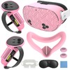 MTomatoVR Silicone Cover Set for Quest 3s Accessories Included Battery