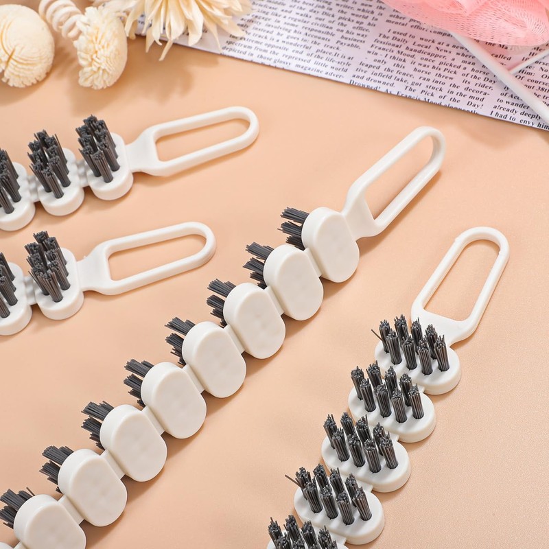4PCS Flexible Scrub Brush for Cleaning Bathroom and Kitchen Bendable