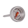 Escali AHS1-4 Easy Read Mini Steak Thermometer Set, Dial Reads