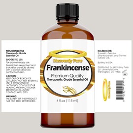 Frankincense Essential Oil - Pure & Natural Frankincense Aroma Therapeutic Grade Essential Oil (Huge 4 OZ - Bulk Size)