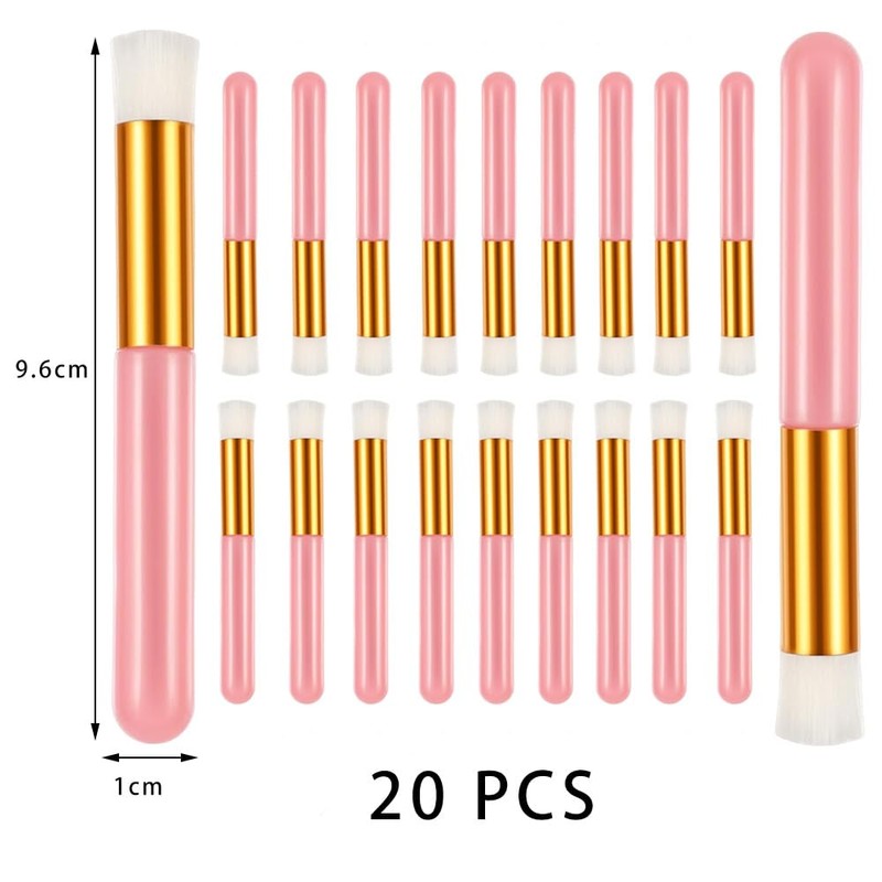 20 Pieces Eyelash Shampoo Brush Eyelash Extension Cleaning Brush Blackhead