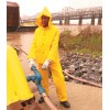 MCR Safety 2003L Classic 3-Piece Rainwear Suit Large Yellow Polyester/PVC