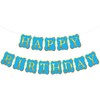 KatchOn, Light Blue Happy Birthday Banner - 10 Feet, NO