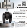 ZOFF Double Rollerblade Office Chair Wheels - 3 inch -