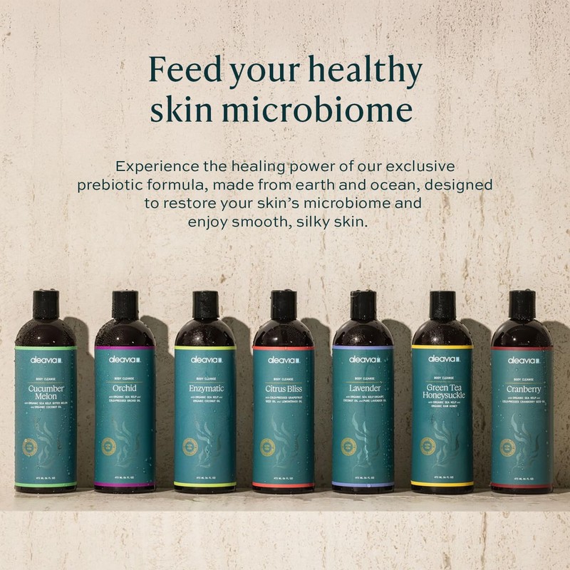 Aleavia Body Cleanse – Organic & All-Natural Prebiotic Body Wash
