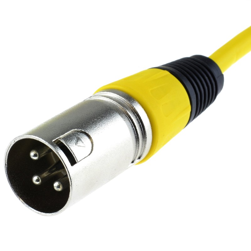 XLR 3-Pin Microphone Connection Cable Male to Female Audio Cable